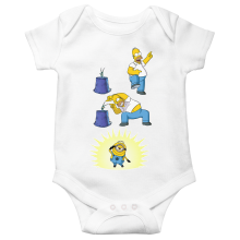 Short sleeve Baby Bodysuits Manga Parodies