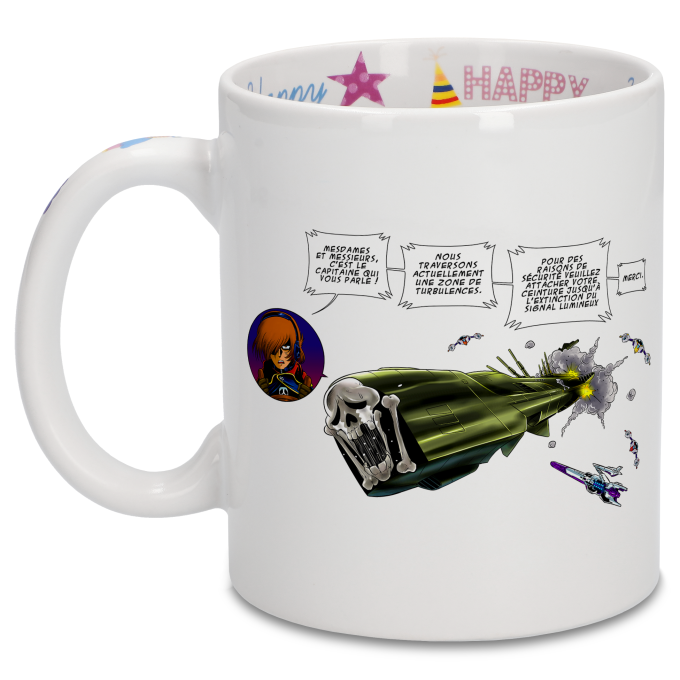 Mugs Anniversaire Parodies Manga Zone de Turbulences !