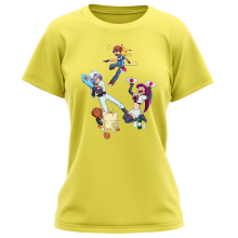 Women T-shirts Manga Parodies