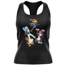 Damen T-shirt Tank top Videospiel-Parodien