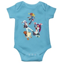 Short-sleeved baby bodysuit (boys) Video Games Parodies