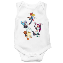 Sleeveless Baby Bodysuits Video Games Parodies