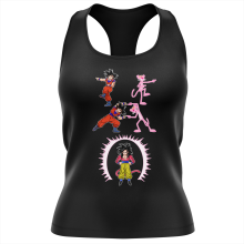 Vrouwen Tank Tops Manga-parodien