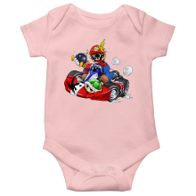 Short-sleeved baby bodysuit (Girls) Video Games Parodies