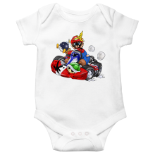 Short sleeve Baby Bodysuits Video Games Parodies