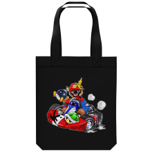 Borsa Tote Bag in cotone organico Videogiochi Parodie