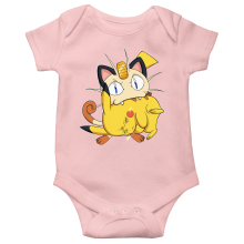 Short-sleeved baby bodysuit (Girls) Video Games Parodies