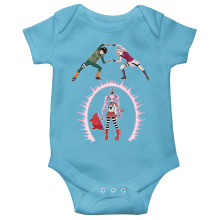 Kurzrmeliger Baby-Bodysuit (Jungen) Manga-Parodien