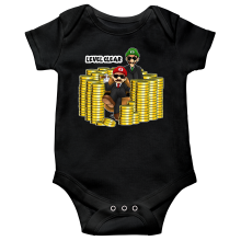 Short sleeve Baby Bodysuits Video Games Parodies