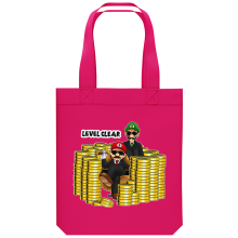 Borsa Tote Bag in cotone organico Videogiochi Parodie