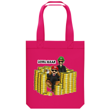 Organic Cotton Tote Bag Video Games Parodies