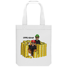 Shopper (Tote Bag) aus Bio-Baumwolle Videospiel-Parodien