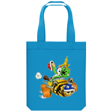 Organic Cotton Tote Bag Video Games Parodies