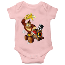 Short-sleeved baby bodysuit (Girls) Video Games Parodies