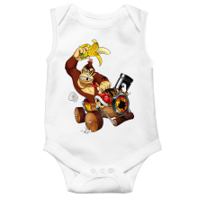 Sleeveless Baby Bodysuits Video Games Parodies