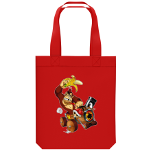 Organic Cotton Tote Bag Video Games Parodies