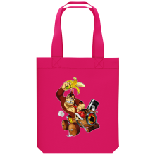 Organic Cotton Tote Bag Video Games Parodies