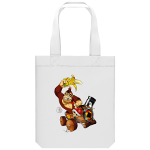 Organic Cotton Tote Bag Video Games Parodies