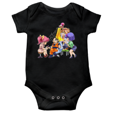 Korte mouwen Babyromper Manga-parodien