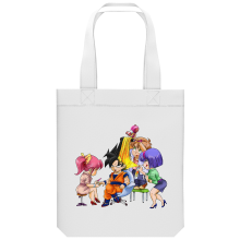 Borsa Tote Bag in cotone organico Parodie di Manga