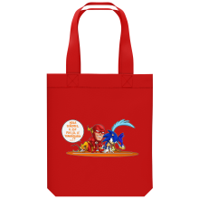 Sac Tote Bag en coton Bio Parodies Jeux Vido