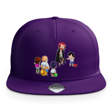 One Piece Parody Purple Flat Peak Cap Rapper Cap Monkey D Luffy And Red Haired Shanks Funny One Piece Parody High Quality Cap 673 Ref 673
