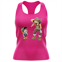 Vrouwen Tank Tops Manga-parodien