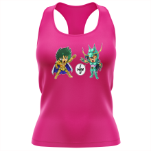 Camiseta Mujer sin mangas Parodias de manga