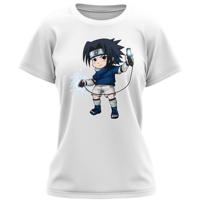 Naruto Parody White Women's T-shirt - Sasuke (Funny Naruto Parody - High  Quality T-shirt - Size 692 - Ref : 692)
