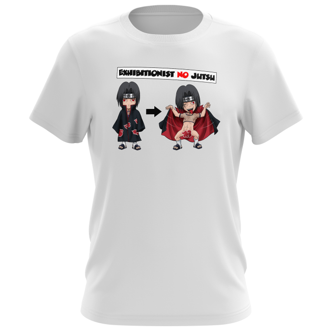 Herren T-shirts Manga-Parodien Itachi Uchiwa