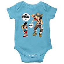 Kurzrmeliger Baby-Bodysuit (Jungen) Manga-Parodien