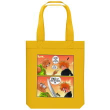 Shopper (Tote Bag) aus Bio-Baumwolle Manga-Parodien