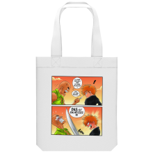 Shopper (Tote Bag) aus Bio-Baumwolle Manga-Parodien