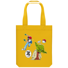 Organic Cotton Tote Bag Video Games Parodies