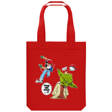 Organic Cotton Tote Bag Video Games Parodies