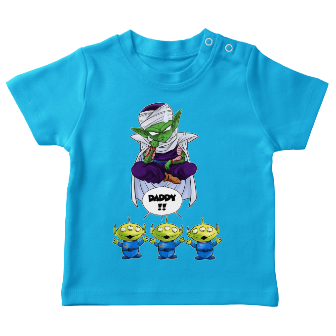 Camisetas beb Parodias de manga Piccolo y los Aliens
