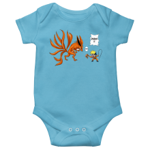 Short-sleeved baby bodysuit (boys) Manga Parodies