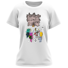 Women T-shirts Manga Parodies