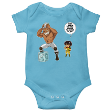 Short-sleeved baby bodysuit (boys) Movies Parodies