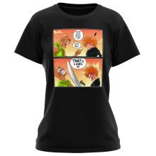 Women T-shirts Manga Parodies