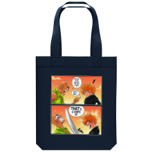 Organic Cotton Tote Bag Manga Parodies