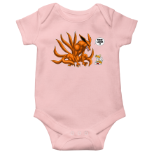 Short-sleeved baby bodysuit (Girls) Video Games Parodies