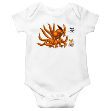 Korte mouwen Babyromper Manga-parodien