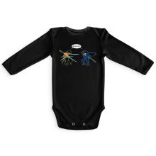 Long sleeve Baby Bodysuits Video Games Parodies