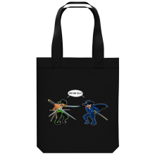 Organic Cotton Tote Bag Video Games Parodies