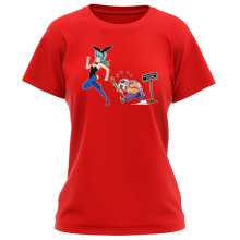 Women T-shirts Manga Parodies