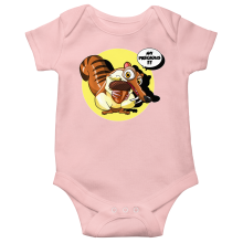 Short-sleeved baby bodysuit (Girls) Movies Parodies