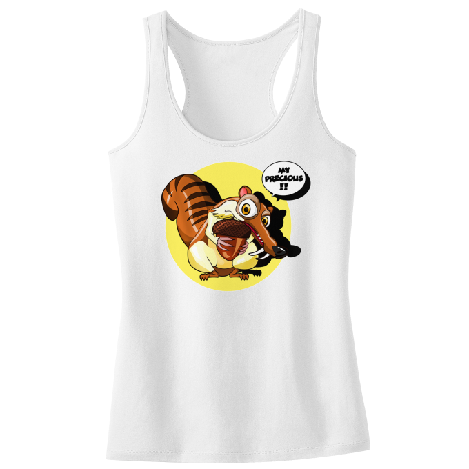 Camisetas Nias sin mangas Parodias de pelculas Scrat y Gollum