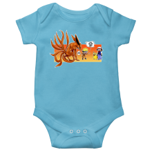 Short-sleeved baby bodysuit (boys) Movies Parodies