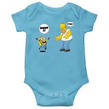 Korte mouwen Babyromper (jongen) Filmparodien